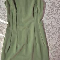 Completo tubino verde Epsom e giacca