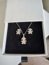 Swarovski orecchini + ciondolo