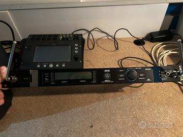 Radiomicrofono akg dsr800+dpt800