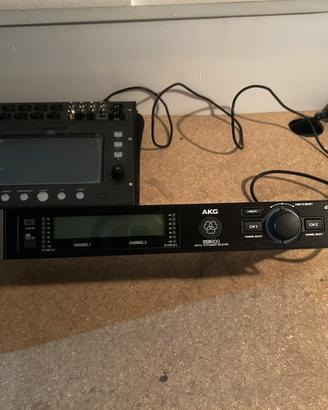 Radiomicrofono akg dsr800+dpt800