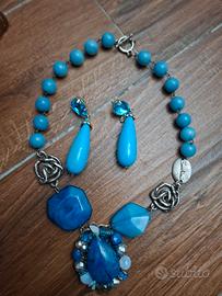 collana e orecchini sodini 