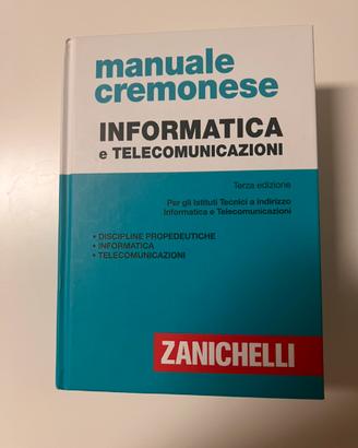 Manuale cremonese informatica e telecomunicazioni