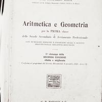 antico libro di aritmetica e geometria 