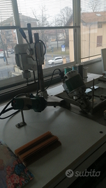 Macchina taglia e salda tende plissettate