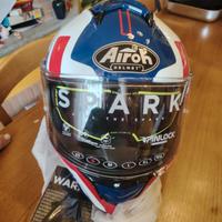 Casco Integrale Airoh park Shogun Blu Rosso 