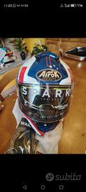 Casco Integrale Airoh park Shogun Blu Rosso 