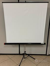 Schermo proiezioni con treppiedi