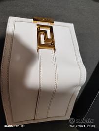 portafoglio versace bianco nuovo