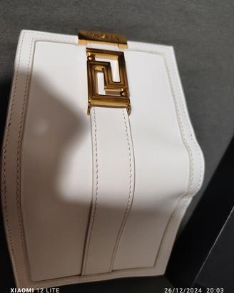 portafoglio versace bianco nuovo