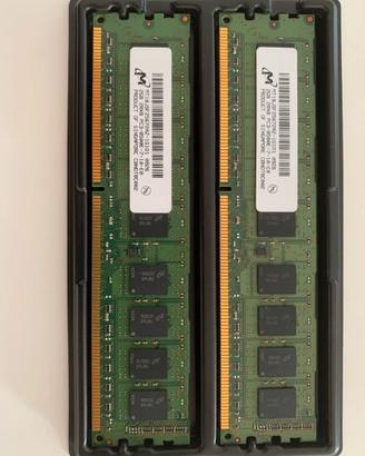 KIT DDR3 ECC unbuffered 2x2GB totale 4GB PC3-8500E