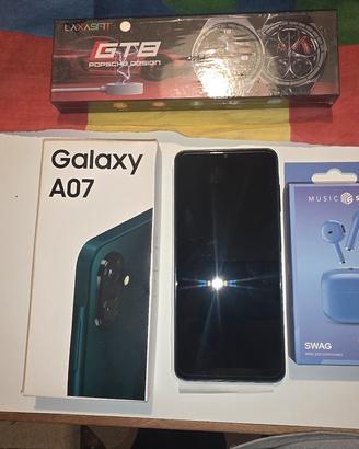 smartphone Samsung a 07 nuovo. aperto solo 