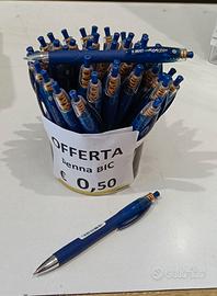 Penne BIC 0,50 Reaction a scatto punta da 1.0 blu