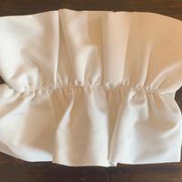 Top a fascia bianco Zara