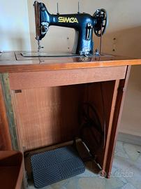 Rara macchina da cucire antica/vintage - SIMCA