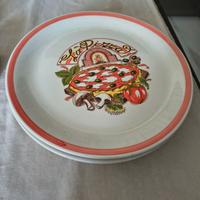 4 piatti da pizza XL