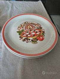 4 piatti da pizza XL