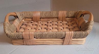 cesto vimini e spago