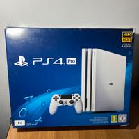 PlayStation 4 Pro White con Scatola Originale ‼️