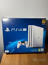 PlayStation 4 Pro White con Scatola Originale ‼️