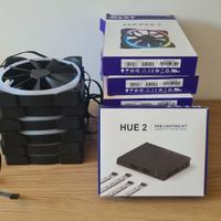 NZXT AER RGB 2 - set da 6 fan + HUE 2