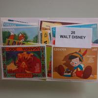 francobolli Walt disney