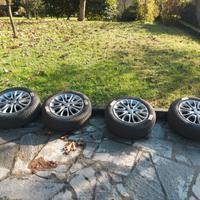 Cerchi in lega R15 originali Fiat con gomme estive