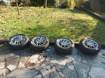 Cerchi in lega R15 originali Fiat con gomme estive