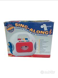 Registratore Cassette Bambini Alpha-Tek