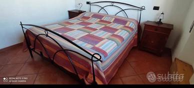 Letto in ferro battuto