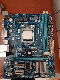 scheda madre gigabyte ga-h61m-ds2 dvi + i5 3470