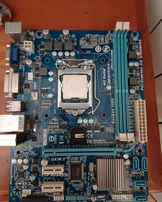 scheda madre gigabyte ga-h61m-ds2 dvi + i5 3470