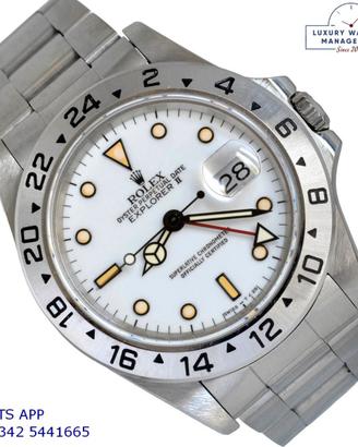 ROLEX Explorer II 16570 Grain of Mais Full Set