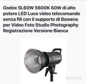 Light Godox per photo e video e Softbox
