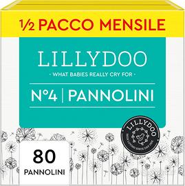 LILLYDOO Pannolini delicati sulla pelle, taglia 4