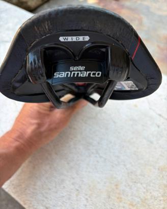Sella san marco shortfit carbon fx wite