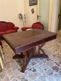 Tavolo Rettangolare in Legno Massiccio – Base Lavo
