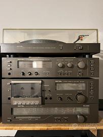 impianto hifi rotel completo