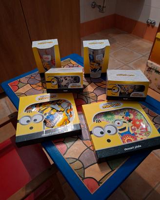 set da tavola minions