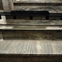 lampadario ferro rettangolare nero 5 luci euro 20 