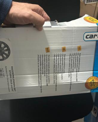 4 COPRICERCHI CARTREND 35,6 CM 14''