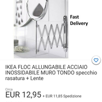 Specchio rotondo da muro Ikea