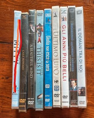Lotto 8 DVD Film Nuovi Sigillati