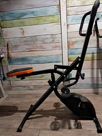 cyclette con vogatore