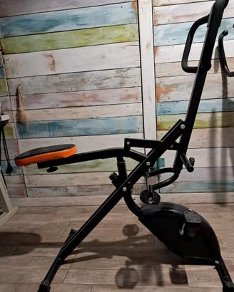 cyclette con vogatore