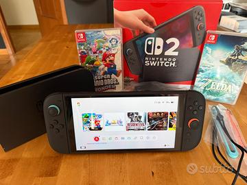 Nintendo SWITCH 2 + Zelda e Super Mario