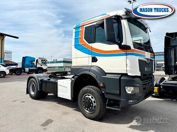 MAN TGS 510, Trattore 4x4, km 400.000