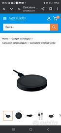Caricatore Qi Wireless 30W Caricabatterie Piastra