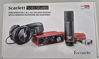 FOCUSRITE Scarlett Solo Studio (3rd Gen)