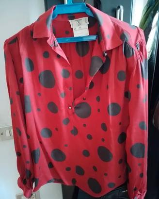 Camicia da donna Valentino in seta taglia 46