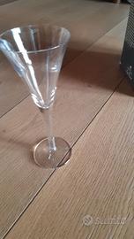 Confezione 4 calici vetro sonoro nuovi